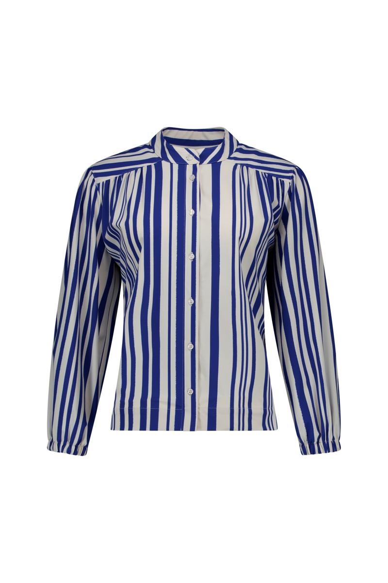 Studio Anneloes Blouse Jinte stripe blou Blauw 1