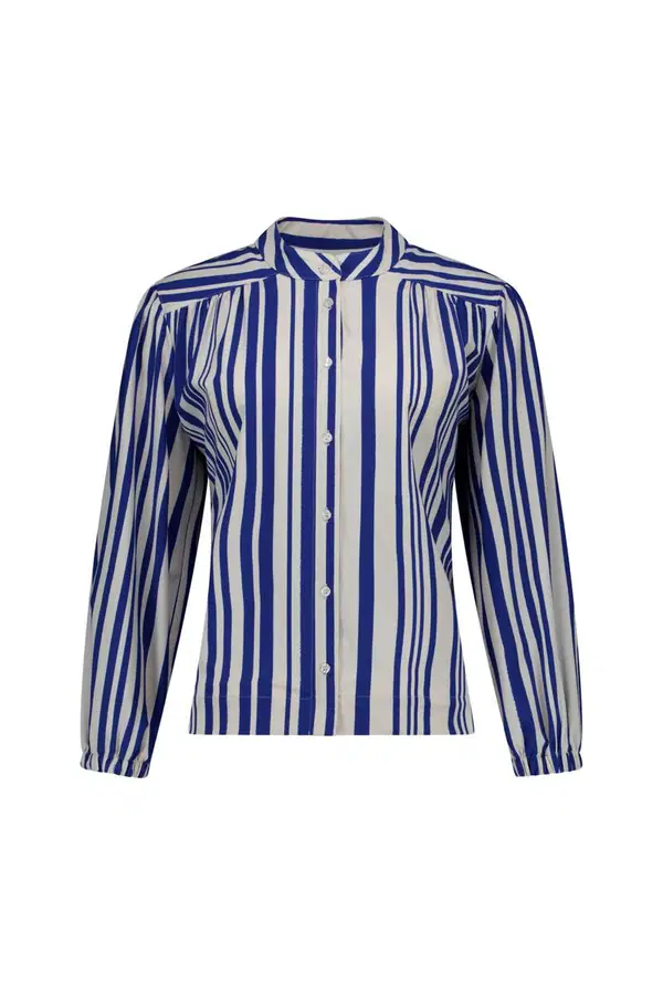 Studio Anneloes Blouse Jinte stripe blou Blauw 1