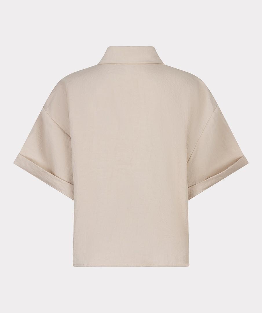 EsQualo Blouse SP26.10039 Beige 4