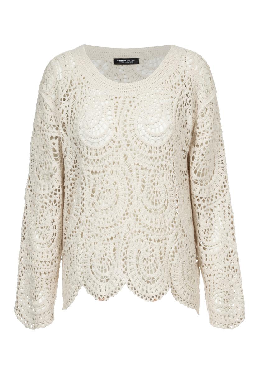 Frank Walder Blouse 1202071 Beige 1