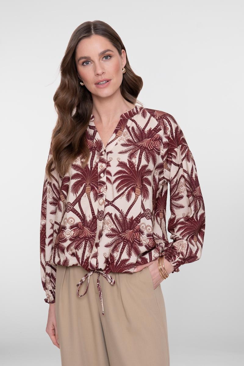Geisha Blouse 63229-20 Rood 1
