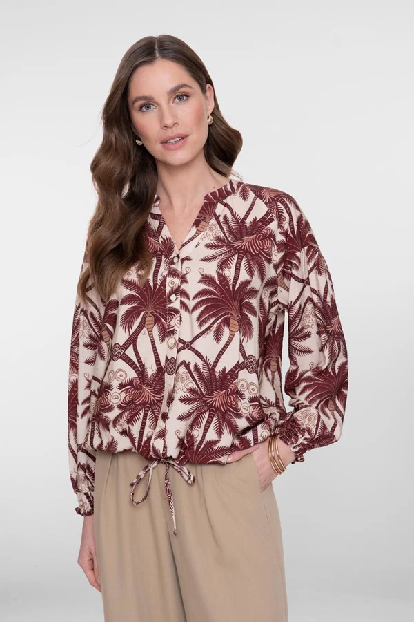 Geisha Blouse 63229-20 Rood 1