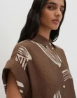 SOMEDAY Blouse Zelyna Bruin 4