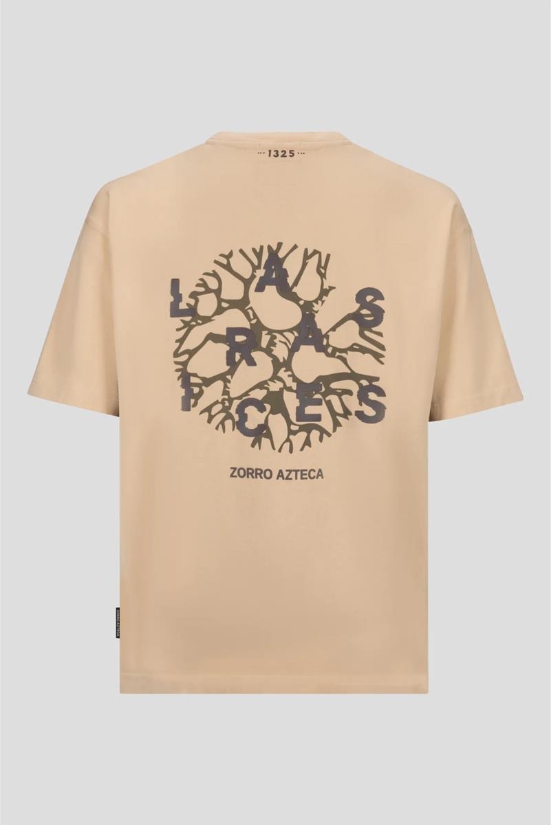 Zorro Azteca T-Shirt Las Raices Bruin 1
