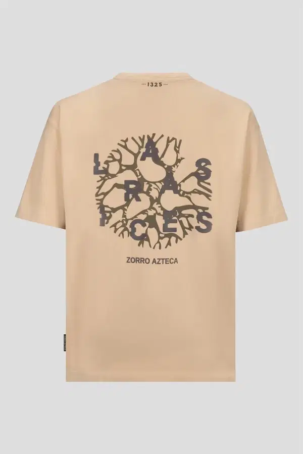 Zorro Azteca T-Shirt Las Raices Bruin 1