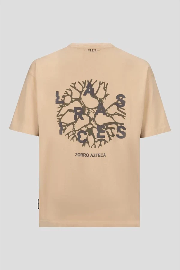 Zorro Azteca T-Shirt Las Raices Bruin 1