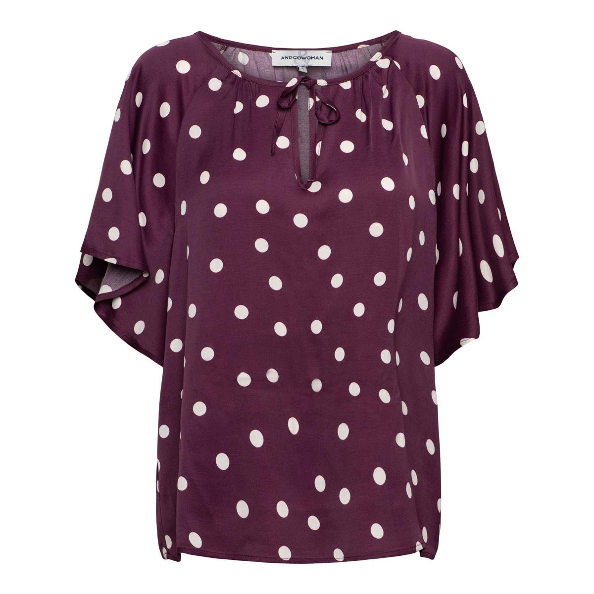 &Co Woman T-Shirt Axelle Paars 2