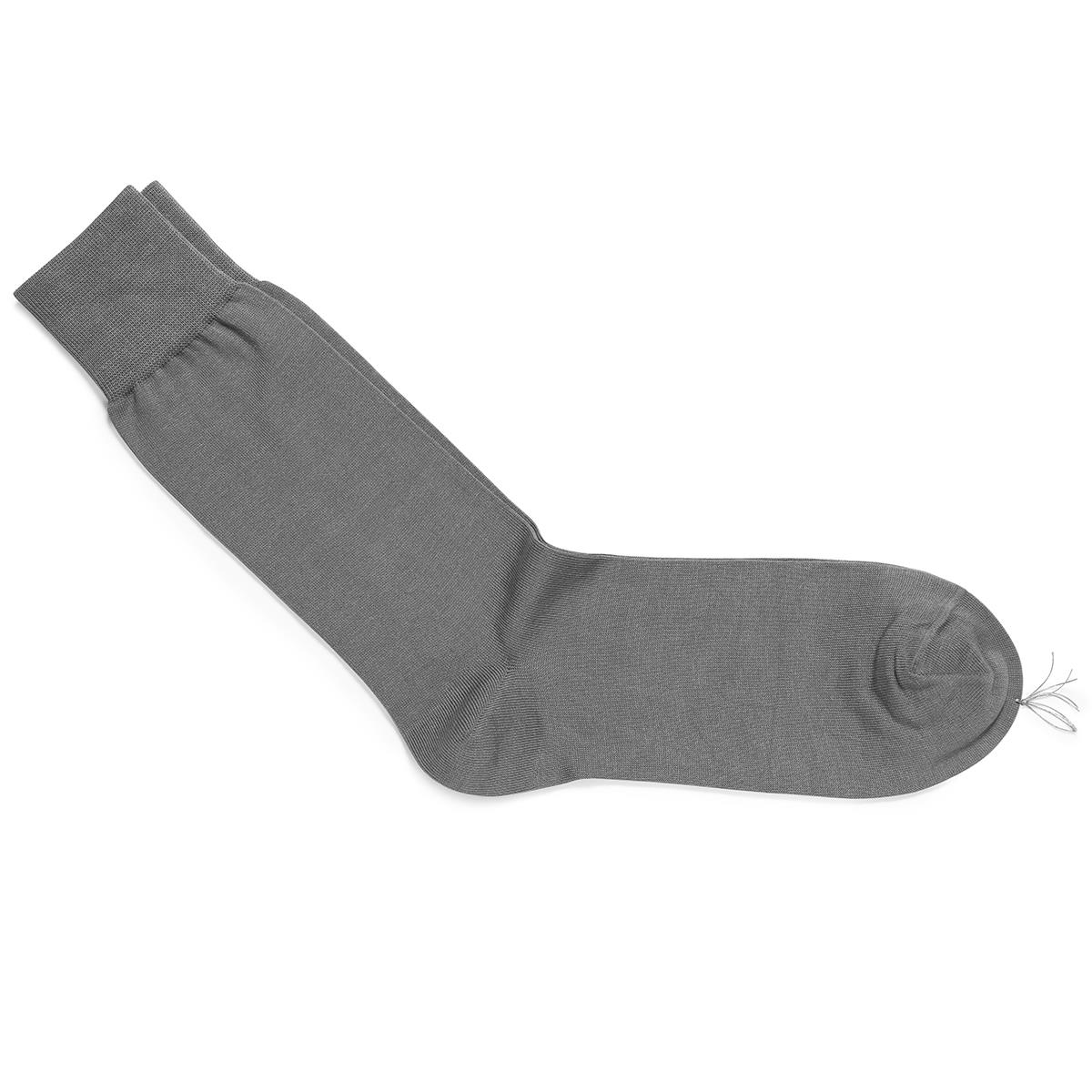 Carlo Lanza Sokken 100 Classico Grijs 4