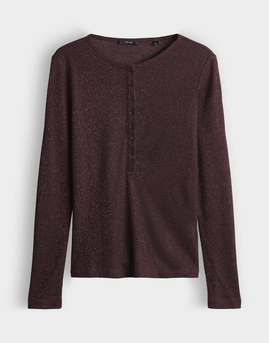 OPUS T-Shirt Sosmica Paars 2