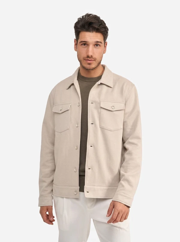 Blue Industry Overshirt Milano Off-White 1