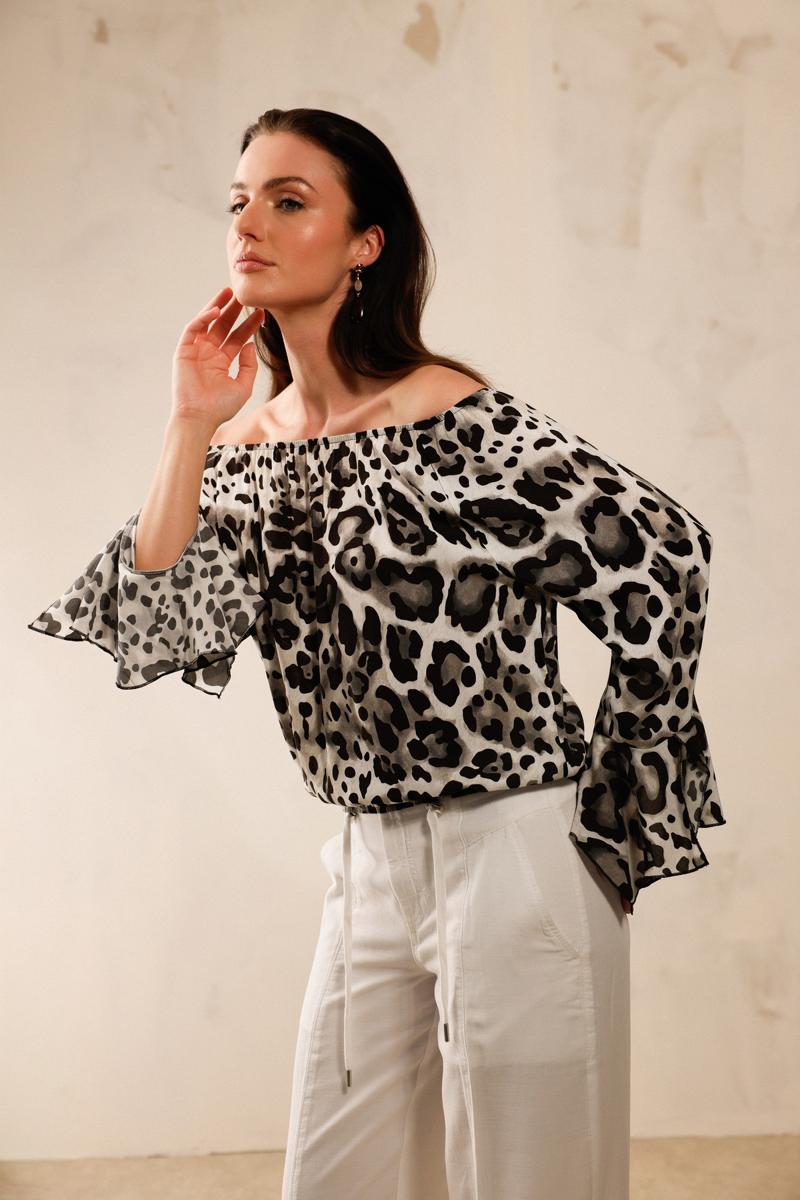 Monari Blouse 410801 Bruin 6