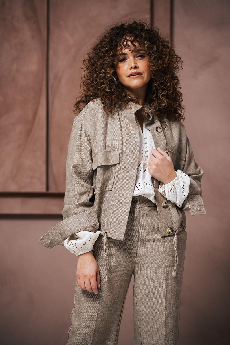 Label DOT Blazer 2617008 Beige 1