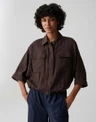 OPUS Blouse Fropa Bruin 1