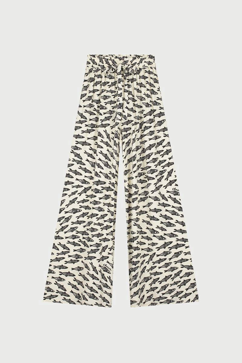 Fabienne Chapot Pantalon Palapa Trousers Off-White 1