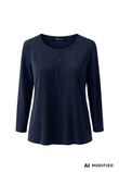 Frank Walder Blouse W62109421 Blauw 1