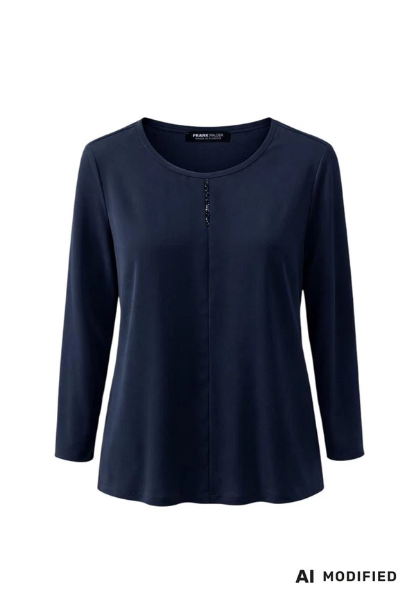 Frank Walder Blouse W62109421 Blauw 1