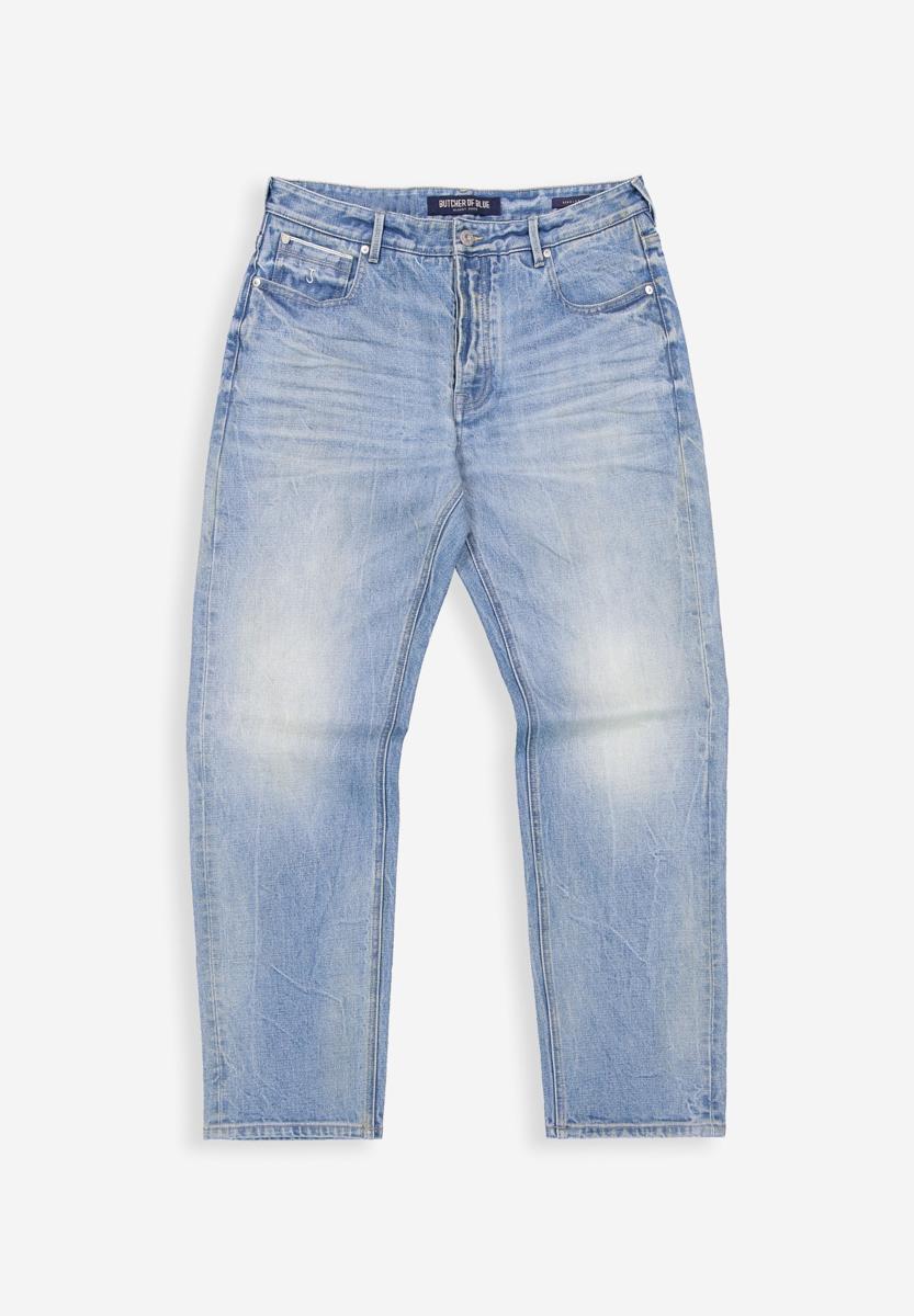Butcher of Blue Jeans Stockton Straight Blauw 2