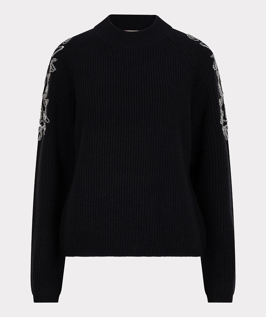 EsQualo Trui W25.27712 Zwart 1