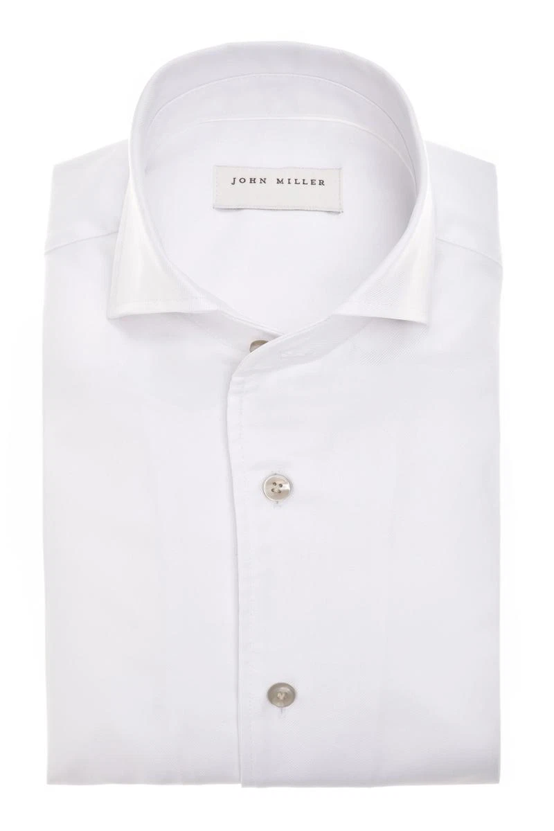 John Miller Overhemd 5142872 Wit 1
