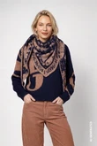 Monari Sjaal 810388 Bruin 1