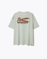 Denham T-Shirt Flowy Groen 4