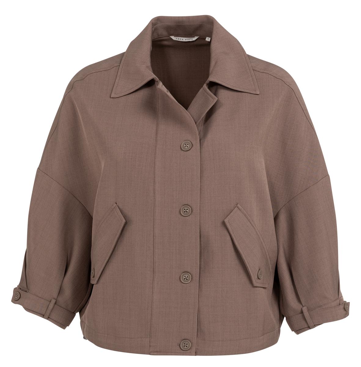 YAYA Blouse 01-201206-603 Taupe 2