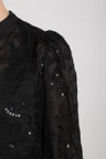 NUKUS Blouse NKF02259 Zwart 3