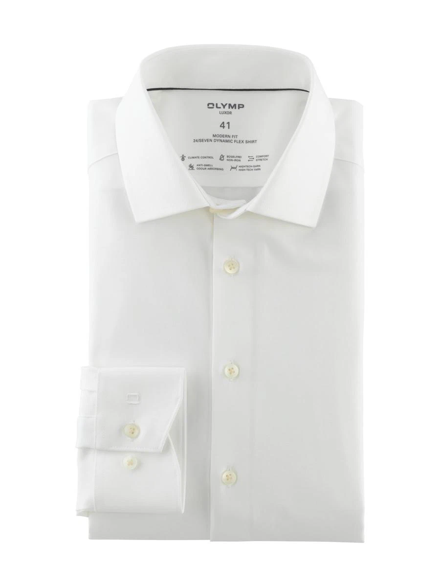 Olymp Overhemd 123024 Off-White 2
