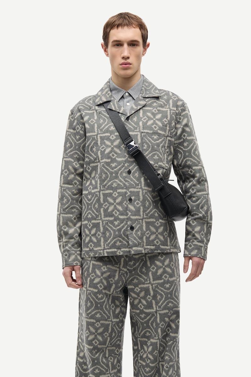 Samsøe Samsøe Overshirt Sacastor Grijs 1