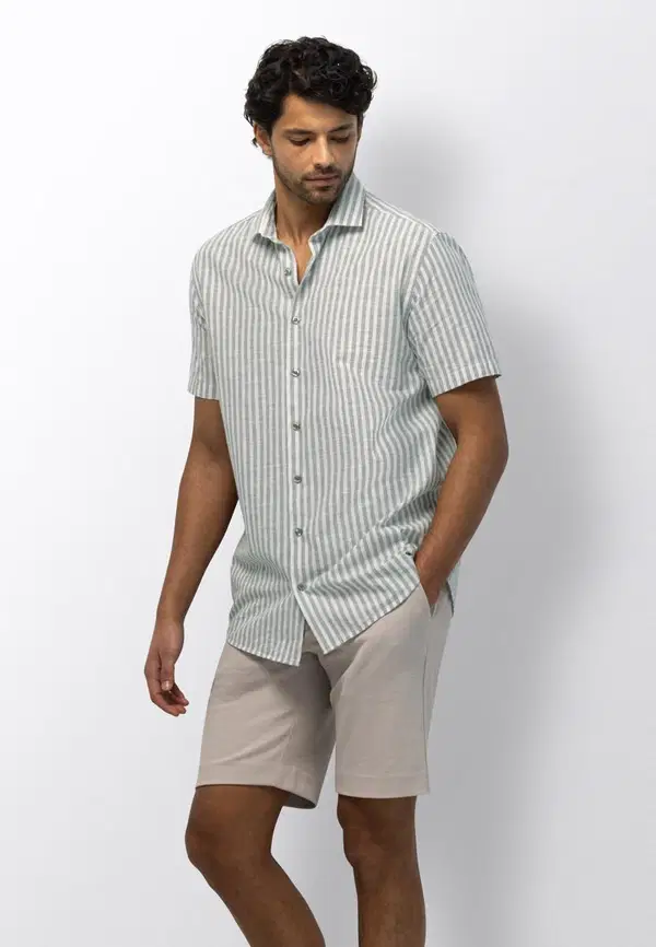 State of Art Overhemd 262-16917 Groen 1