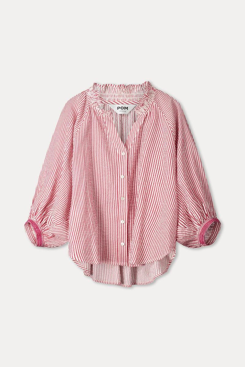 POM Amsterdam Blouse SP9585 Rood 1