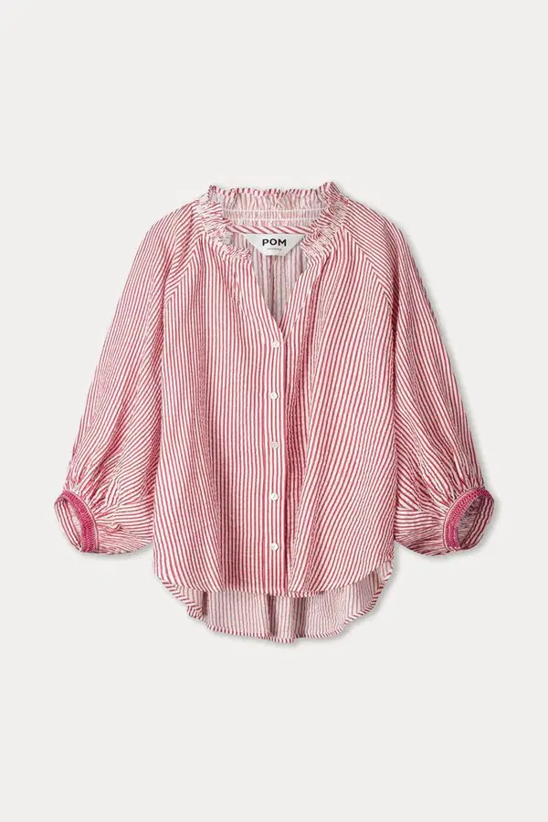 POM Amsterdam Blouse SP9585 Rood 1