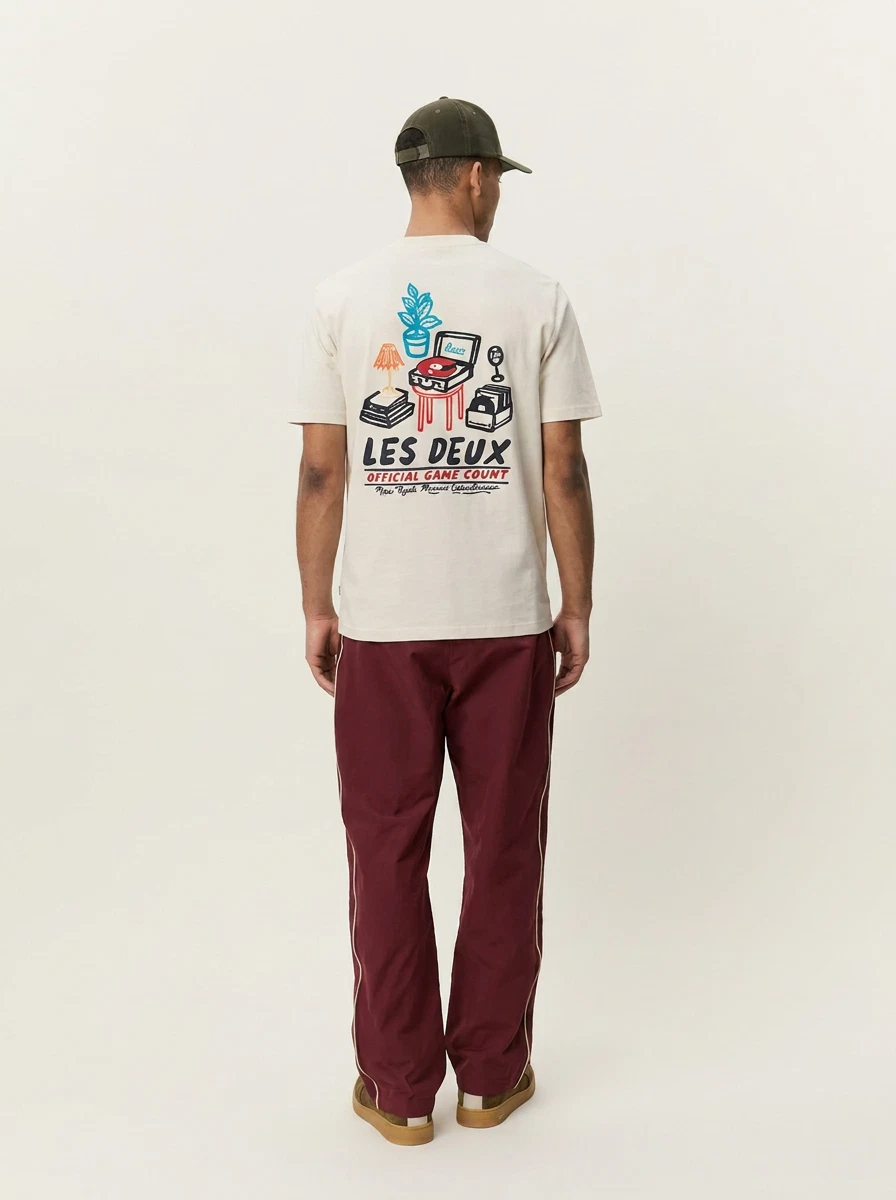 Les Deux T-Shirt Record Off-White 1