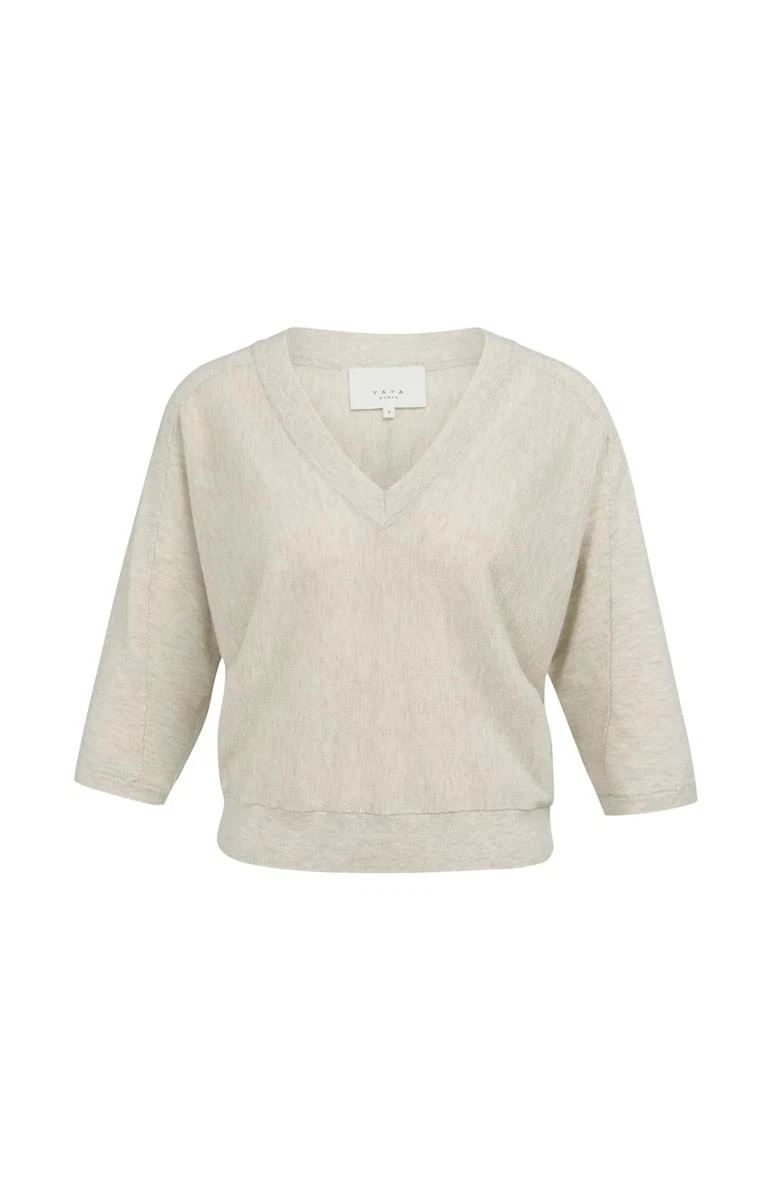 YAYA Trui 01-000609-607 Beige 2