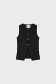 Fabienne Chapot Gilet Mercy Zwart 2