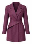 Freebird Jurk Dilaria Wv-Heavy- Rood 2