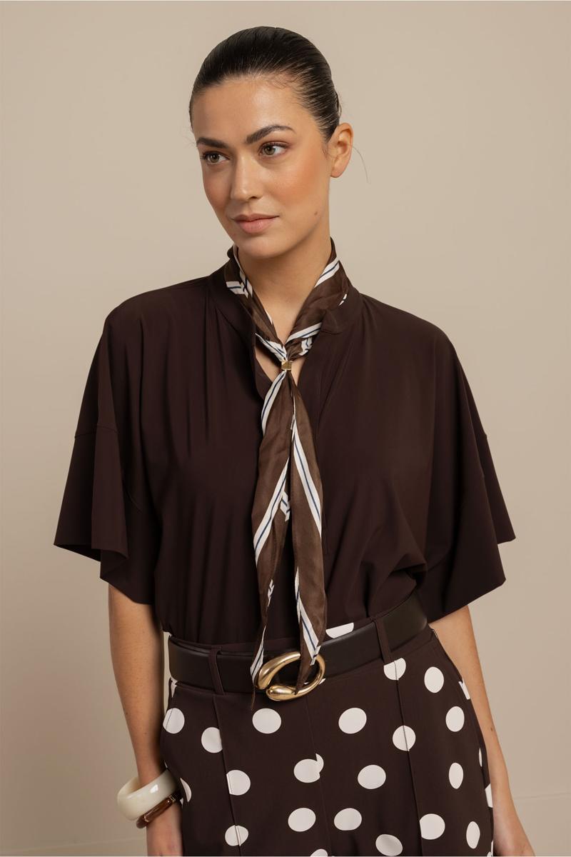 Studio Anneloes Blouse Laureen blouse Bruin 4
