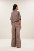 By-Bar Pantalon Celin Stripe Rood 3