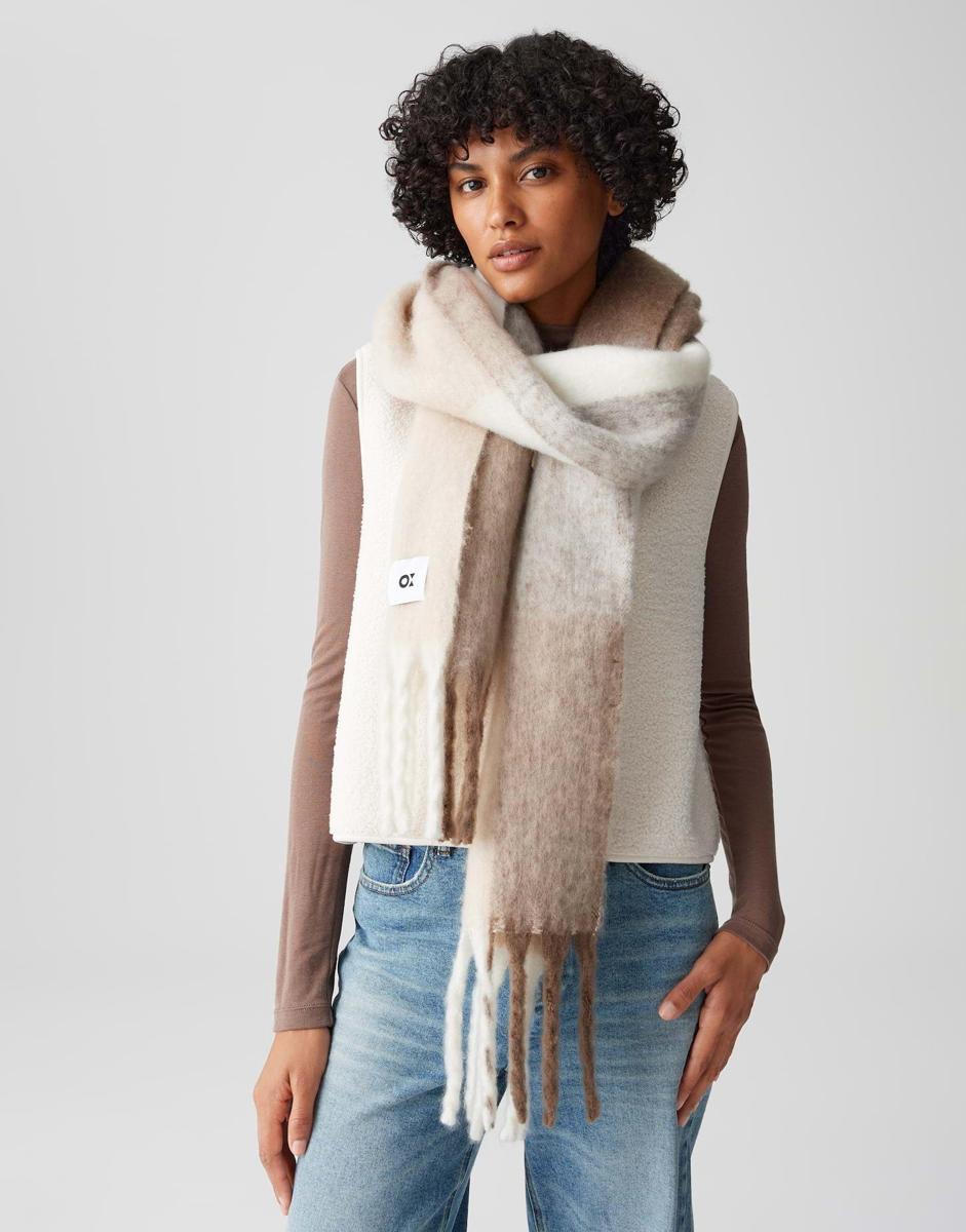 OPUS Sjaal 10476312433385 Beige 1