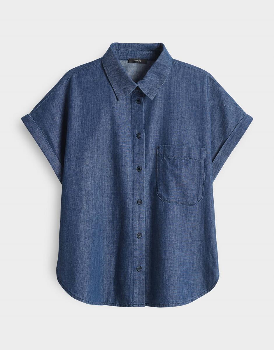 OPUS Blouse Folmes Blauw 2