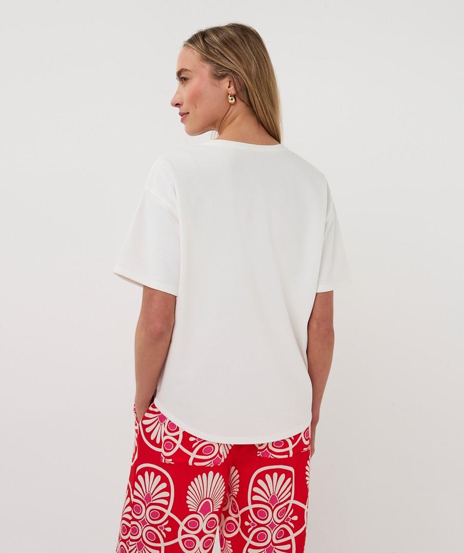 EsQualo T-Shirt HS26.05215 Rood 3