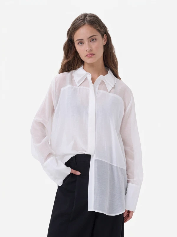 My Essential Wardrobe Blouse Smilla Off-White 1