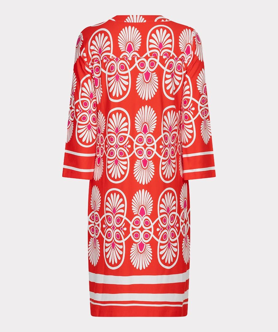 EsQualo Jurk HS26.30217 Rood 3
