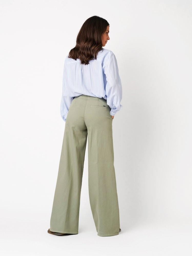TONI Pantalon Jenny Palazzo 11-39/1213-72 Groen 3