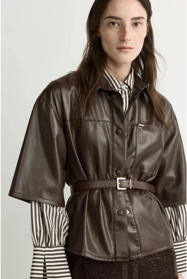 Xandres Blouse Horris Bruin 1