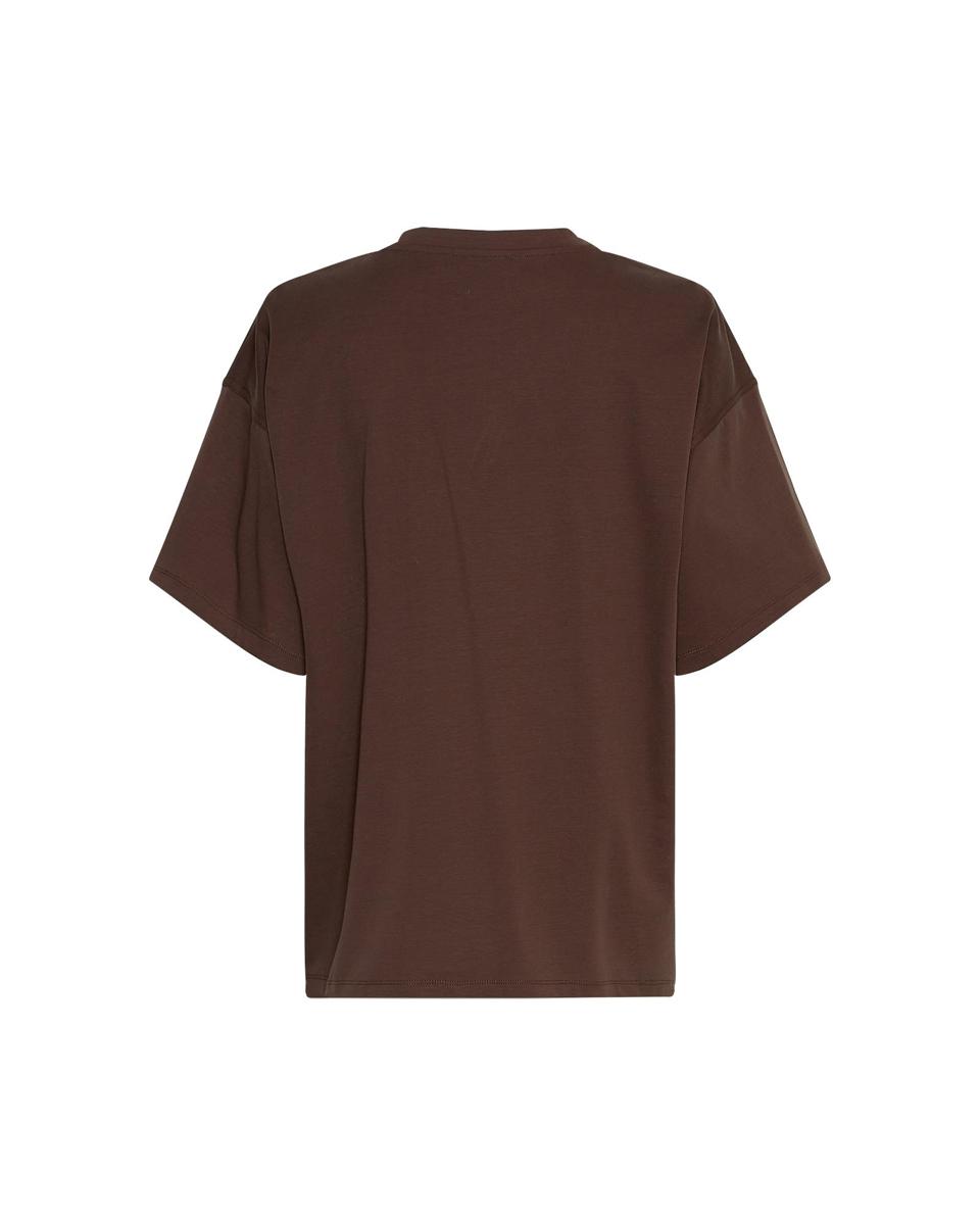 Msch Copenhagen  T-Shirt Kinsey Melea Bruin 3