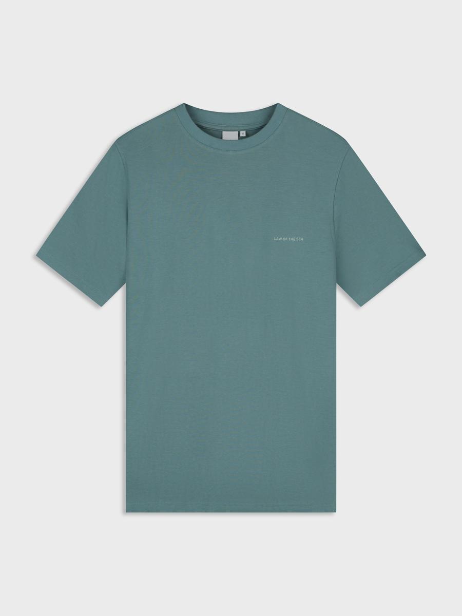 Law of the Sea T-Shirt Kastor Blauw 4
