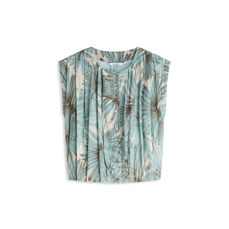 Summum Blouse 2s3494-12450 Blauw 2