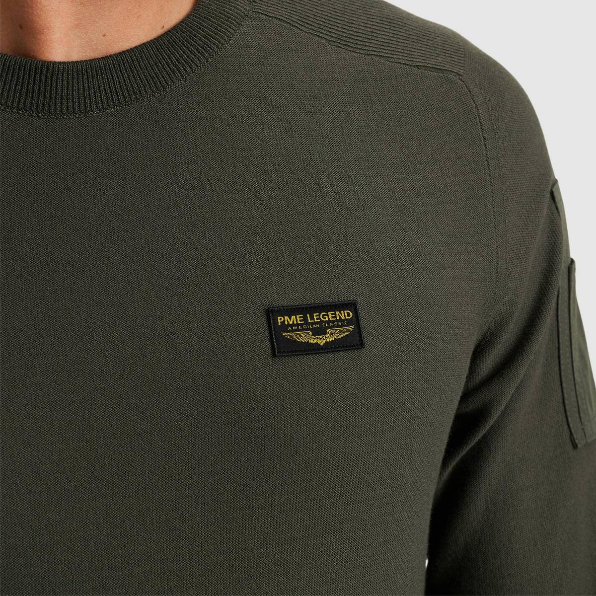 PME Legend Trui PKW0000332 Groen 6