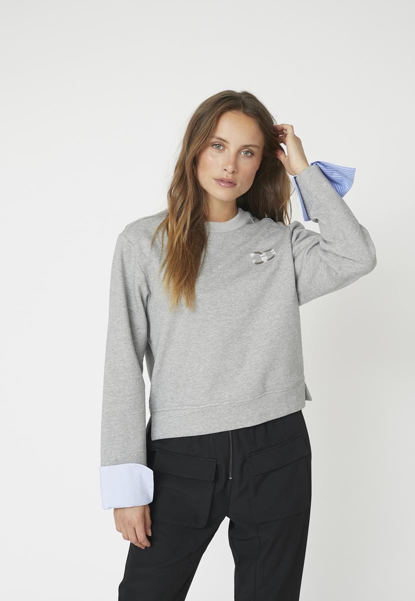 Co'Couture Sweater Daniella Grijs 1